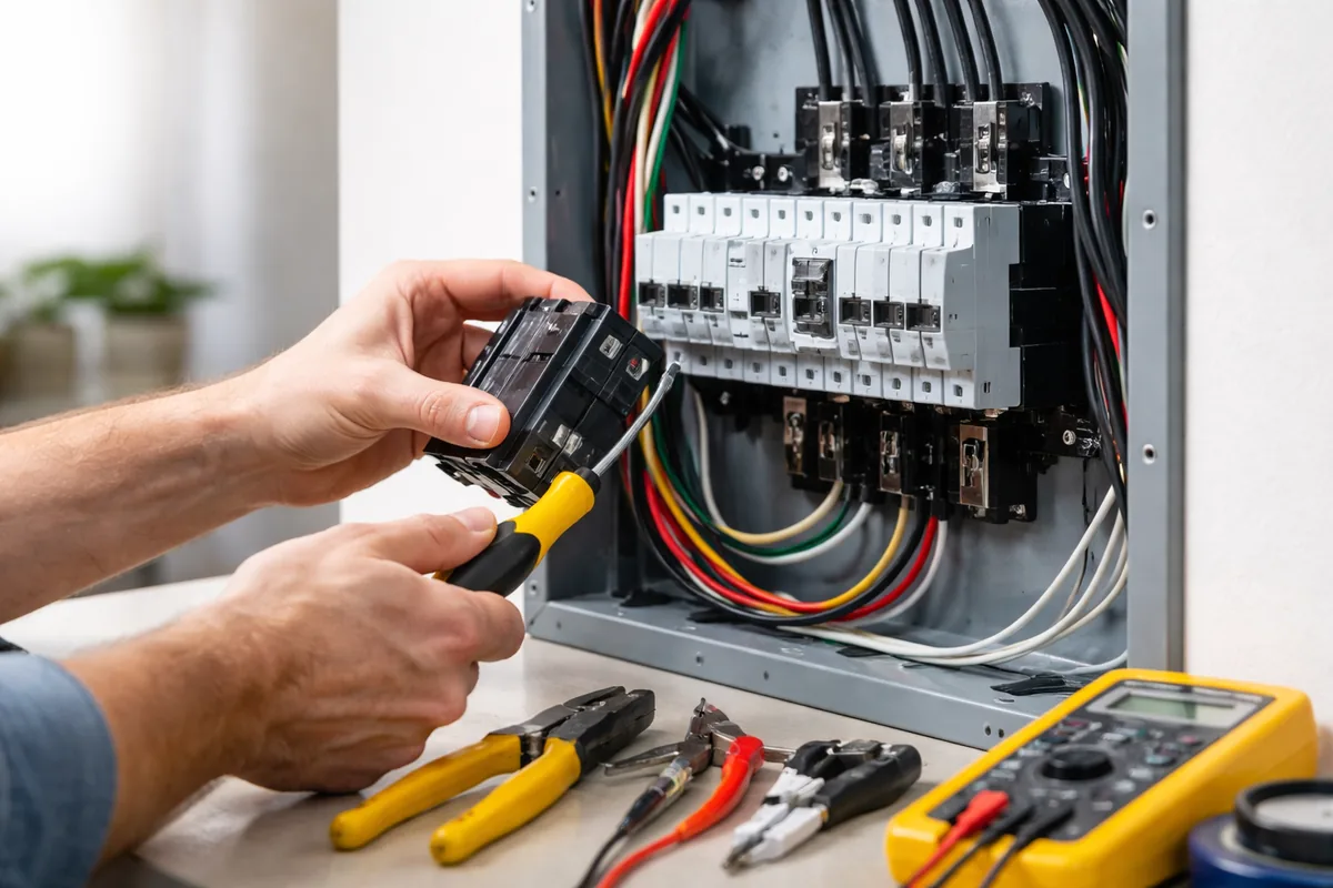 Can I install a new circuit breaker myself