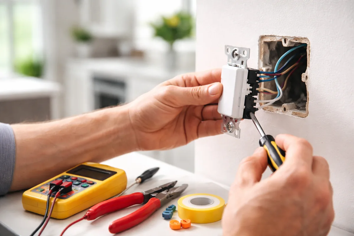How to replace a broken light switch in minutes