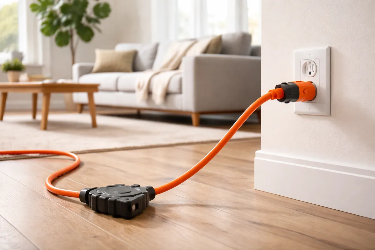 Can you use outdoor extension cords indoors safely